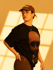 Camiseta negra inspirada en Virgil Abloh