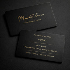 Founder's Club - Membership