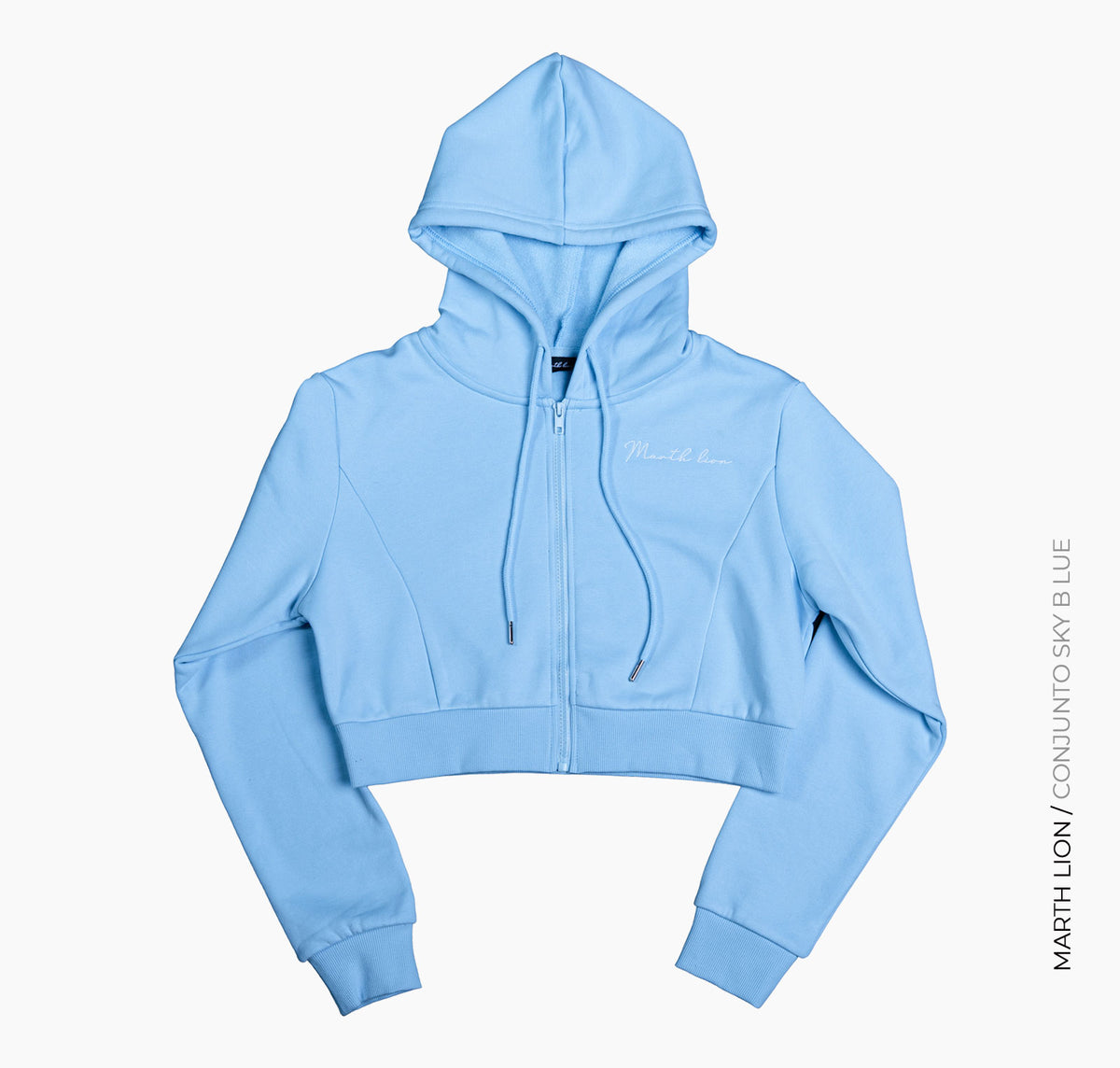 Conjunto de sudadera azul celeste