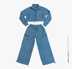 Conjunto Azul Cepillado