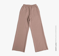 Pantalón acampanado beige