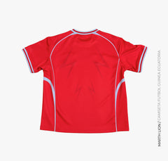Camiseta roja de la selección nacional de fútbol de Guinea Ecuatorial