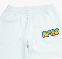 Pantalones afros blancos