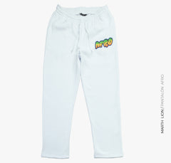 Pantalones afros blancos